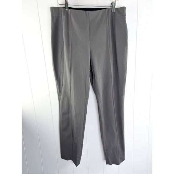 Lafayette 148 Gramercy Acclaimed Stretch Pants in Shale Size 12 $598 - Picture 2 of 11
